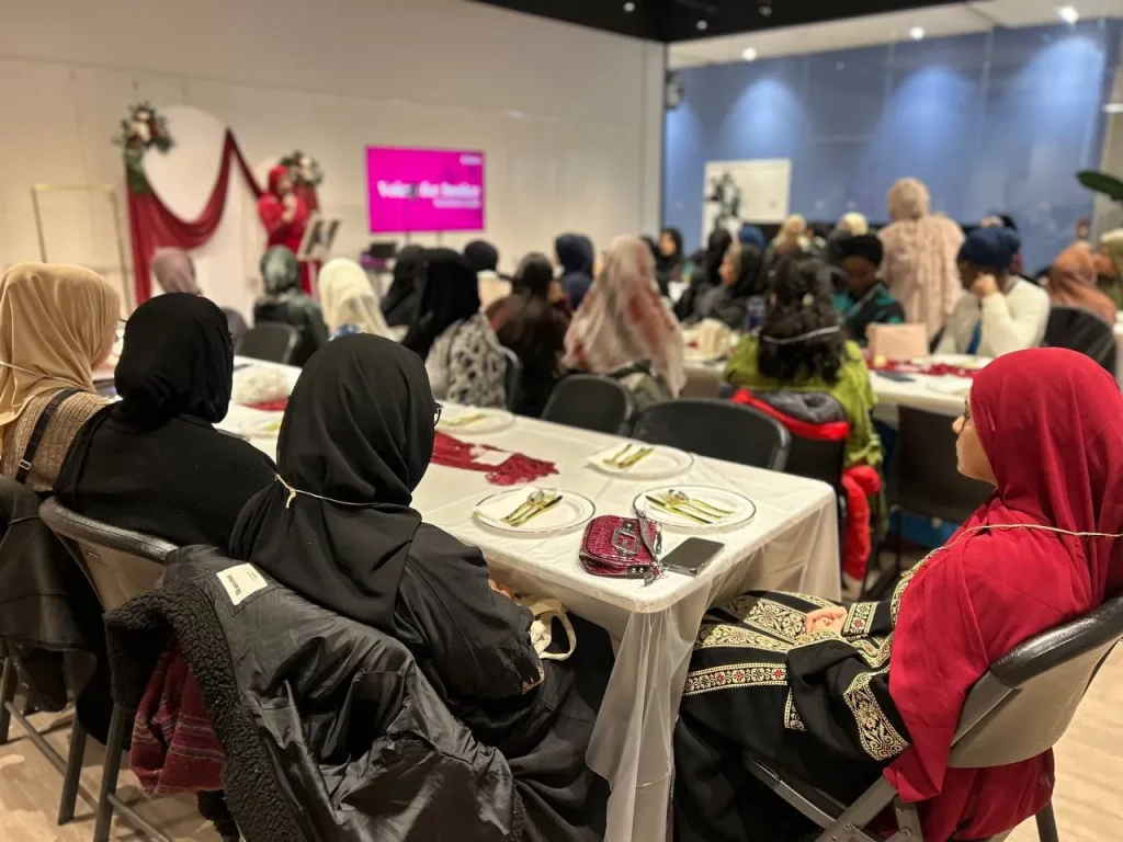 Large auditorium crowd at MWJA Annual Summit keynote